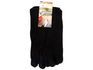 Bulk MA216 Universal Size Red Lined Brown Jersey Working Gloves
