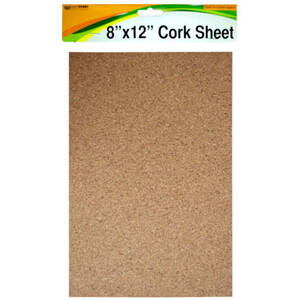 Bulk OP923 Cork Sheet 8quot; X 12quot;