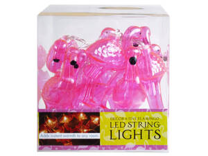 Bulk GE091 Decorative Flamingo String Lights