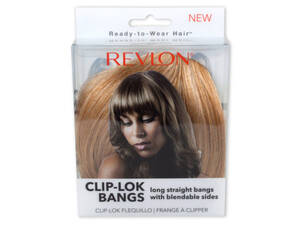 Bulk BI933 Revlon Golden Blonde Clip-lok Bangs