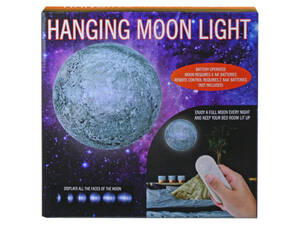 Bulk GE035 Hanging Moon Light With Remote Control