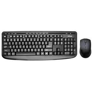 Bornd M610 BLACK M610 Black Wireless Keyboard  Mouse Combo (black)