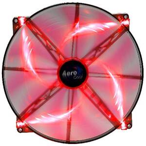 Aerocool SILENT MASTER 200MM RED LED FAN Silent Master 200mm Red Led C