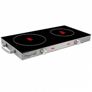 Megachef MC-6200IC Ceramic Infrared Double Electical Cooktop