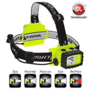 Nightstick XPP5456G Intrinsically Safe Nonrechargeable Led Headlamp Wh