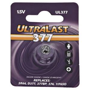 Ultralast UL377 Wtch Batt