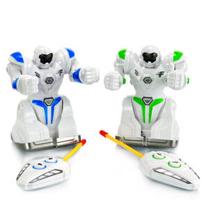 Vivitar VA90027 Robo Remote Controlled Interactive Combat Robots Set O