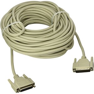 C2g 02663 75ft Db25 Mf Extension Cable
