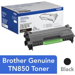 Brother TN850 Toner, , Black, 8,000 Page Yield