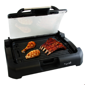 Megachef MCG-106 Reversible Indoor Grill And Griddle With Removable Gl