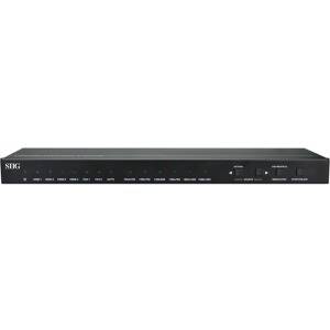Siig CEH24111S1 Hdmivga 6x1 Scaler Switcher. Allows You To Select And 