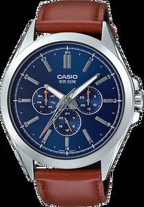 Casio MTPSW300L-2AV Analog Watch Brown Leather