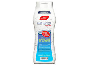 Bulk HI996 23.66 Ounce Hand Sanitizer With Aloe Vera  Glycerin