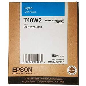 Epson T40W220 Ultrachrme Xd2 Inkcart Cyan