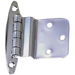 Perko 0271DP0CHR Chrome Plated Brass 38 Inset Hinges