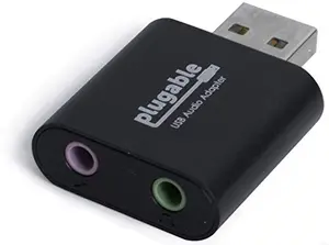 Plugable USB-AUDIO Plugable Usb Audio Adapter - 1 X Type A Male Usb - 