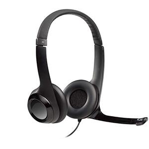 Logitech 981-000014 Padded H390 Usb Headset - Stereo - Black, Silver -