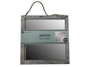 Bulk MR136 10x10 Framed Mirror
