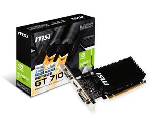 Msi G7102D3P Gt 710 2gd3 Lp Geforce Gt 710 Graphic Card - 954 Mhz Core