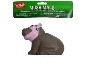 Bulk DD386 Wild Republic Mushimals Squishy Hippo