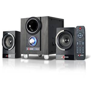 Axess MSBT3907 2.1 Mini Entertainment System With Bluetooth