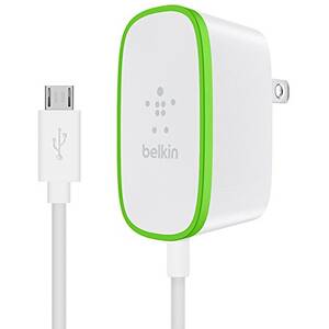 Belkin RA50451 Home Charger With Hardwired 6ft Micro Usb Charging Cabl