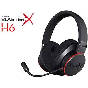 Creative 70GH039000000 He  Sound Blasterx H6 Usb Gaming Headset Black