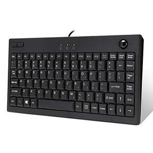 Adesso AKB-310UB Akb-310ub Mini Trackball Keyboard - Usb - 87 Keys - B