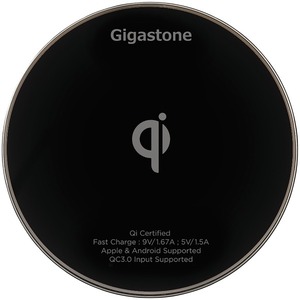 Gigastone GS-GA-9600B-R Gs-ga-9600b-r Ga-9600 Qi-certified Fast Wirele