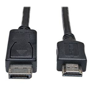 Tripp P582-006 6ft Displayport To Hdmi Adapter Cable Video - Audio Cab