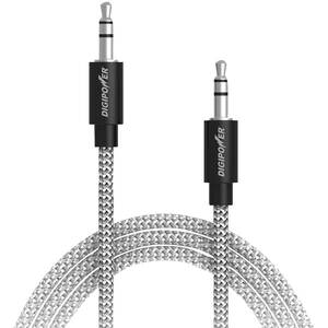 Digipower SP-AXF (r) Sp-afx Tangle-free Braided Auxiliary Cable, 3ft