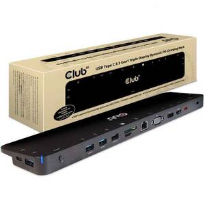 Club CSV-1564 Usb C Triple Display Dock