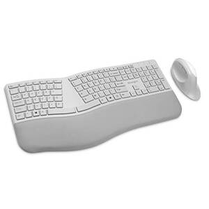 Kensington K75407US Pro Fit Ergo Wireless Keyboard And Mouse