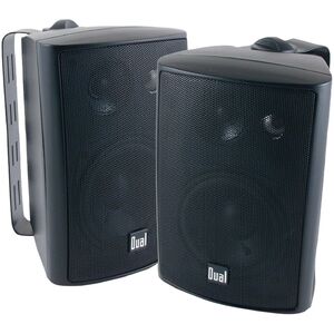 Dual ACM2D Lu47pb 4 3-way Indooroutdoor Speakers (black)