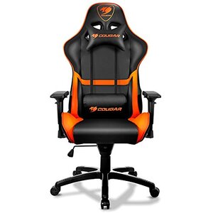 Compucase ARMOR Steel Frame Gaming Chair Orange Black