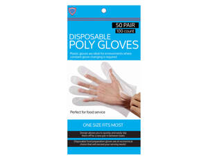 Bulk MO122 100 Pack Disposable Gloves