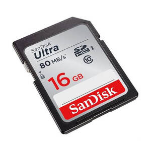 Sandisk 1N7674 Ultra Sdhc Memory Card, 16gb, Sdsdunc-016g-an6in, Class