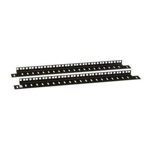 Black RM4005A Pro Series Wallmount Cabinet Extra Vertical Rails