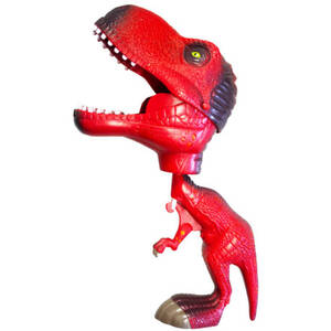 Bulk DD446 Wild Republic Dino Chompers Red T-rex Toy