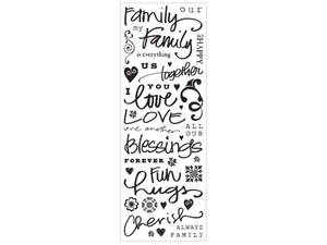 Bulk CH391 Momenta Stickers With 40 Family Phrases