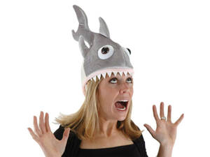 Bulk VR112 Shark Costume Hat