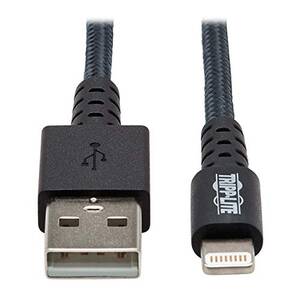 Tripp M100-001-GY-MAX Heavy-duty Usb Sync  Charge Cable With Lightning