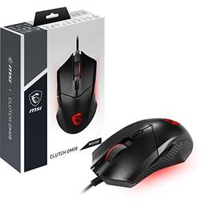 Msi CLUTCHGM08 Mouse  Clutch Gm08 Optica Gaming Mouse With Usb Black R