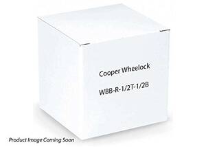 Wheelock WBB-R-1/2T-1/2B Wbb-r-12t-12b Weather-resistant Back Box (red