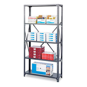 Safco 6269 Shelving,comm,36x18,gy