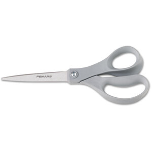 Fiskars 01-004250 Scissors,8in Offset,gy