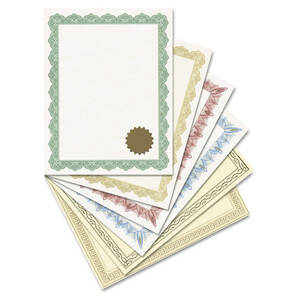 Geographics GEO 39452 Blank Award Parchment Certificates - 24 Lb - 8.5