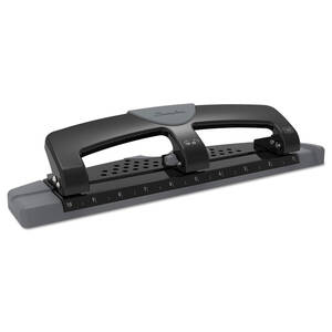 Acco SWI 74134 Swingline Smarttouch Low-force 3-hole Punch - 3 Punch H