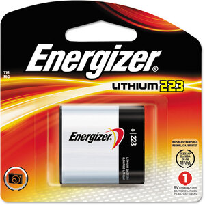 Eveready EL223APBP Battery,e2 Lith Pht,6v