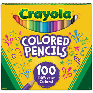 Crayola CYO 684112 12 Color Colored Pencils - 3.3 Mm Lead Diameter - V